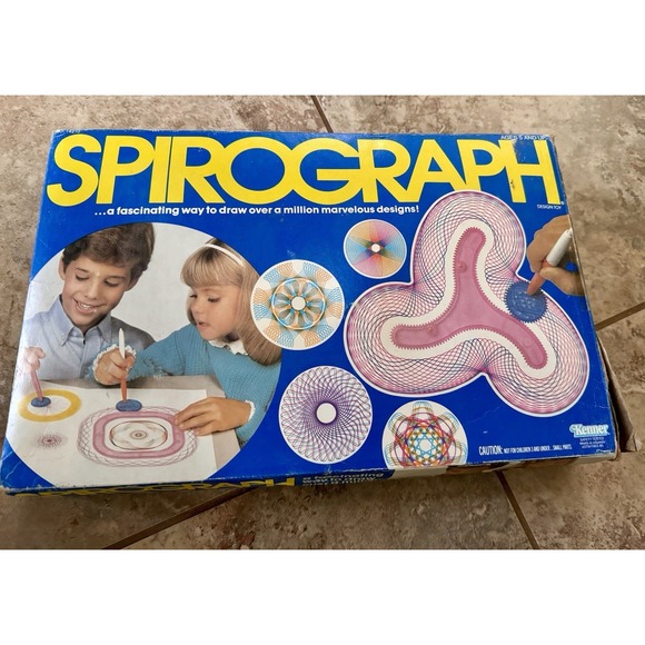 Other - VINTAGE 1986 KENNER SPIROGRAPH In Original Box Missing Pieces See Photos Draw‎